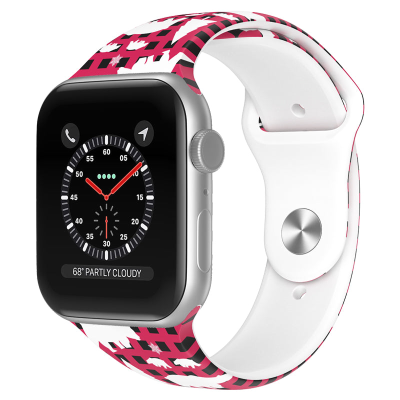 Christmas Style Pattern Printing Silicone Watch Strap Band for Apple Watch Series 9 8 7 41mm 6 5 4 SE (2023) SE(2022) SE 40mm 3 2 1 38mm Size S Christmas Style Pattern Printing Silicone Watch Strap Band for Apple Watch Series 9 8 7 41mm 6 5 4 SE (2023) SE(2022) SE 40mm 3 2 1 38mm Size S
